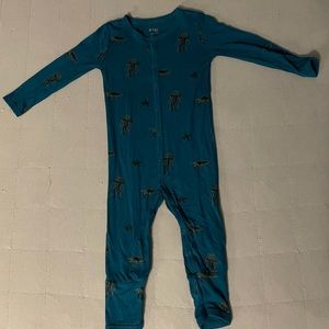 Kyte Baby Marine Button Romper
